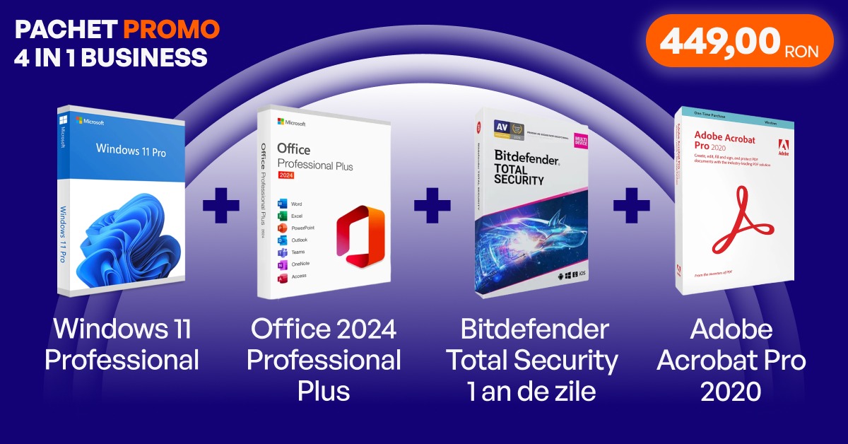 Pachet 4 in 1 Business